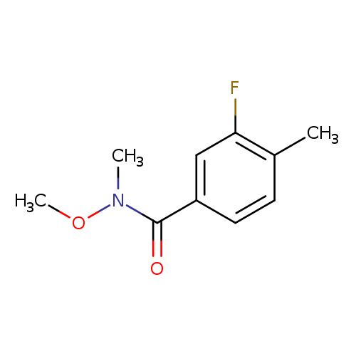 3-fluoro-N-methoxy-N,4-dimethylbenzamide