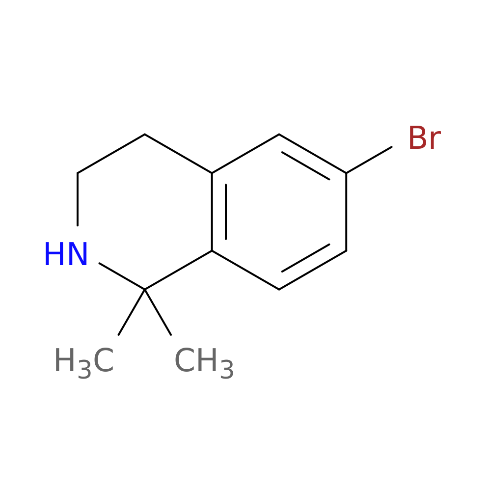 6-Bromo-1,1-dimethyl-1,2,3,4-tetrahydroisoquinoline
