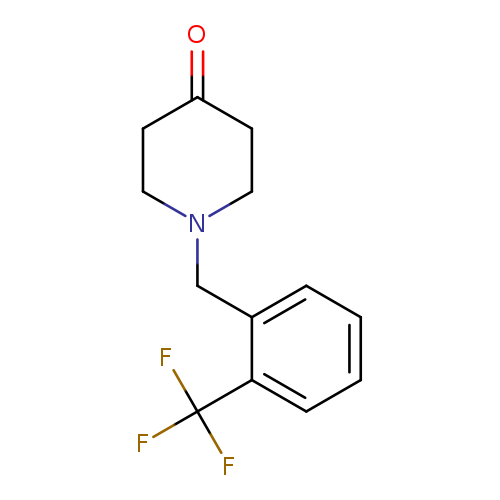 1-(2-(Trifluoromethyl)benzyl)piperidin-4-one