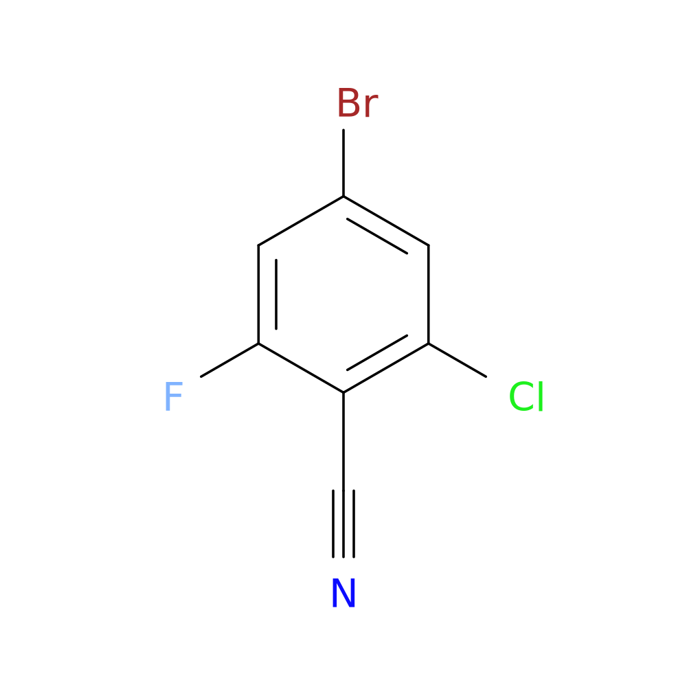 4-Bromo-2-chloro-6-fluorobenzonitrile