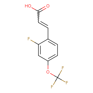 2-Fluoro-4-(trifluoromethoxy)cinnamic acid