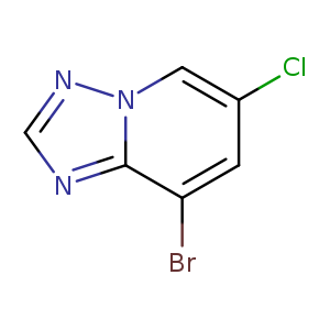 8-Bromo-6-chloro-[1,2,4]triazolo[1,5-a]pyridine