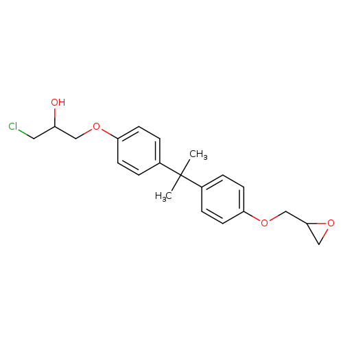 1-Chloro-3-(4-(2-(4-(oxiran-2-ylmethoxy)phenyl)propan-2-yl)phenoxy)propan-2-ol
