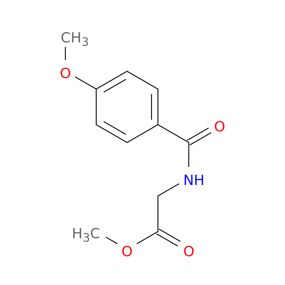 Methyl 2-(4-methoxybenzamido)acetate