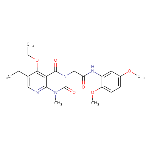 N-(2,5-dimethoxyphenyl)-2-{5-ethoxy-6-ethyl-1-methyl-2,4-dioxo-1H,2H,3H,4H-pyrido[2,3-d]pyrimidin-3-yl}acetamide