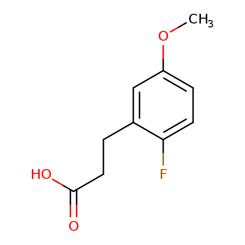 3-(2-Fluoro-5-methoxyphenyl)propanoic acid