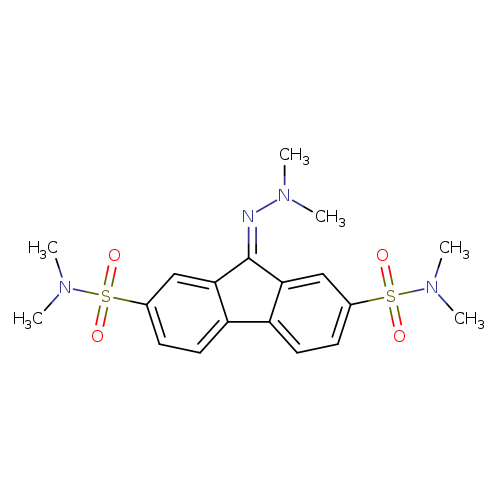 9-(2,2-dimethylhydrazin-1-ylidene)-N2,N2,N7,N7-tetramethyl-9H-fluorene-2,7-disulfonamide