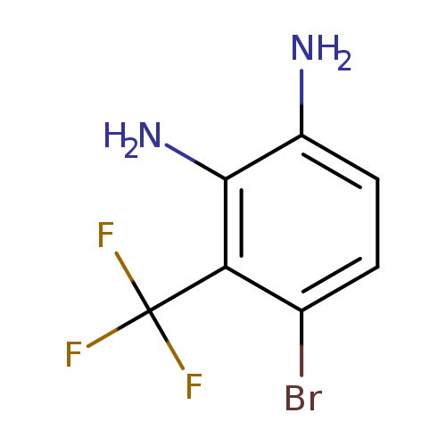 4-Bromo-3-(trifluoromethyl)benzene-1,2-diamine