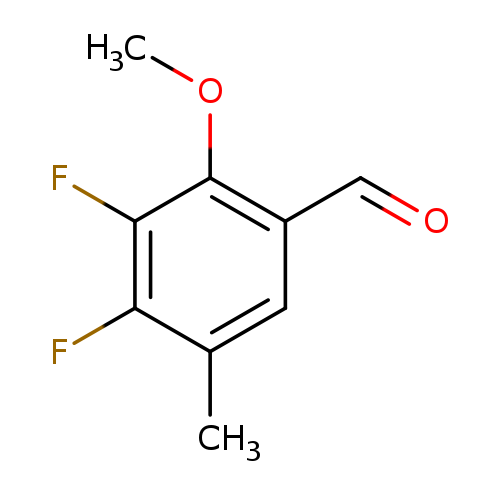 3,4-Difluoro-2-methoxy-5-methylbenzaldehyde