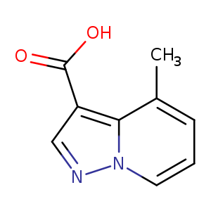 Pyrazolo[1,5-a]pyridine-3-carboxylic acid, 4-methyl-