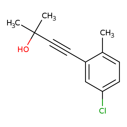 4-(5-Chloro-2-methylphenyl)-2-methylbut-3-yn-2-ol