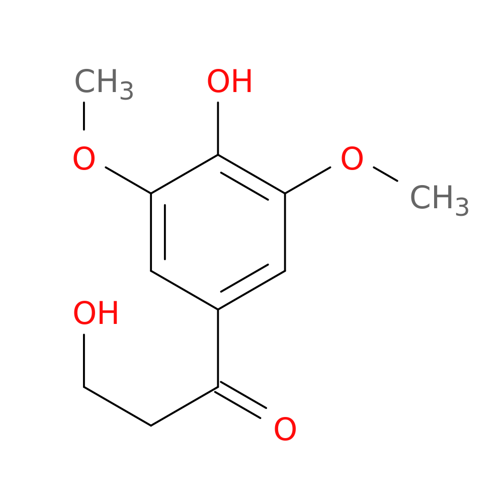 3-Hydroxy-1-(4-hydroxy-3,5-dimethoxyphenyl)propan-1-one