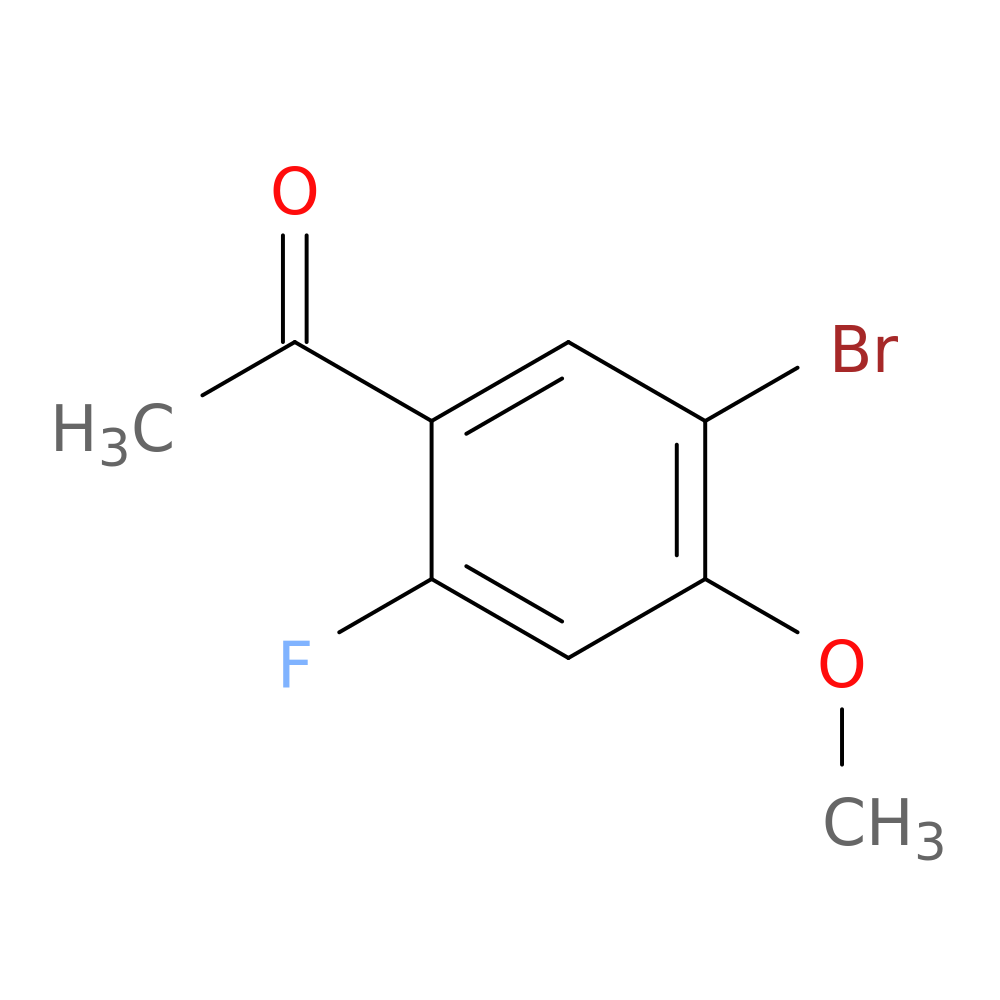 1-(5-bromo-2-fluoro-4-methoxyphenyl)ethanone