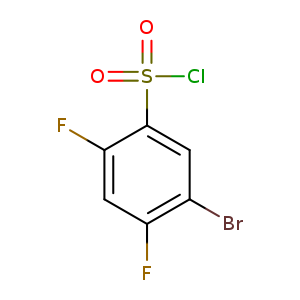 Benzenesulfonyl chloride, 5-bromo-2,4-difluoro-
