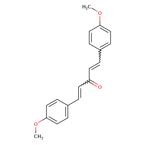 1,4-Pentadien-3-one, 1,5-bis(4-methoxyphenyl)-