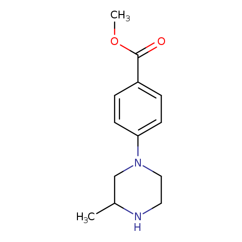methyl 4-(3-methylpiperazin-1-yl)benzoate