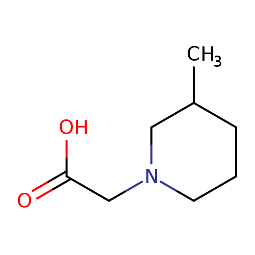 (3-Methylpiperidin-1-yl)acetic acid hydrochloride