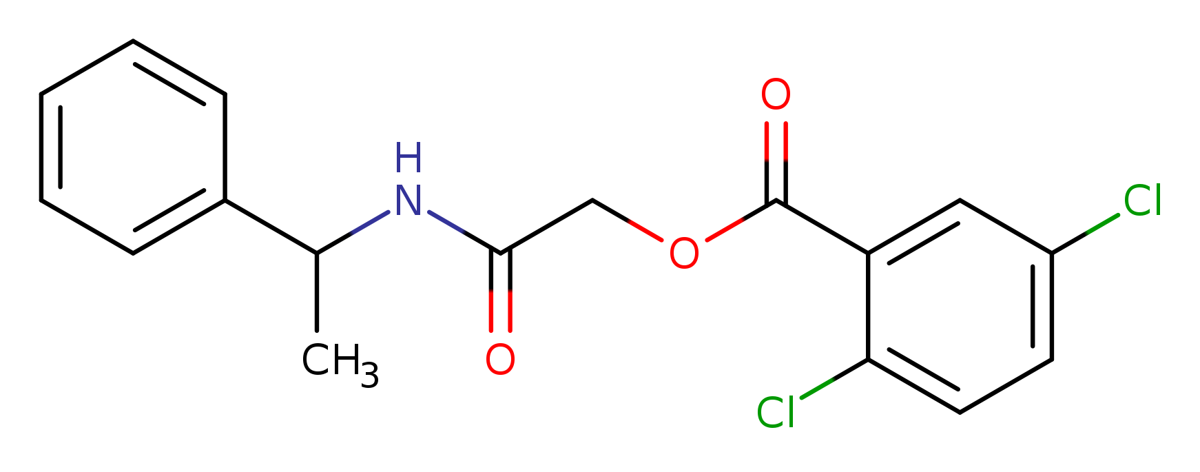 [(1-phenylethyl)carbamoyl]methyl 2,5-dichlorobenzoate