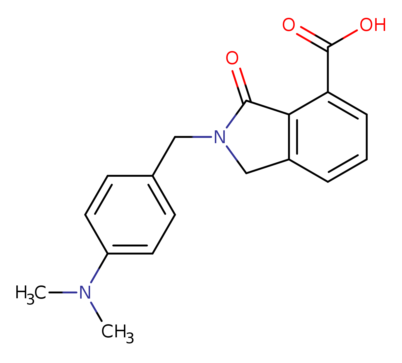 2-(4-(Dimethylamino)benzyl)-3-oxoisoindoline-4-carboxylic acid