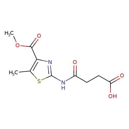 4-([4-(Methoxycarbonyl)-5-methyl-1,3-thiazol-2-yl]amino)-4-oxobutanoic acid