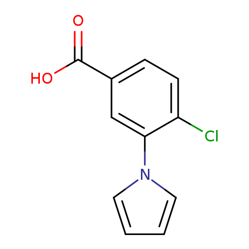 4-Chloro-3-(1H-pyrrol-1-yl)benzoic acid