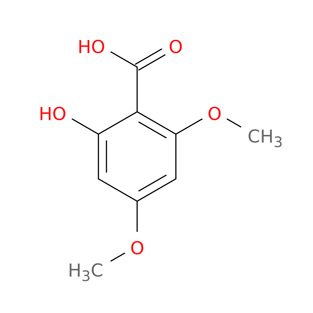 2-Hydroxy-4,6-dimethoxybenzoic acid