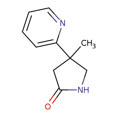 4-methyl-4-(pyridin-2-yl)pyrrolidin-2-one