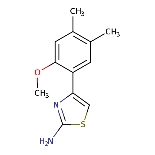 4-(2-Methoxy-4,5-dimethyl-phenyl)-thiazol-2-ylamine