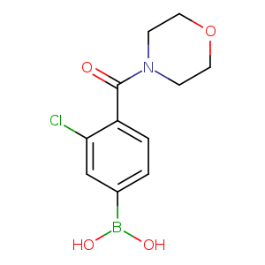 (3-Chloro-4-(morpholine-4-carbonyl)phenyl)boronic acid
