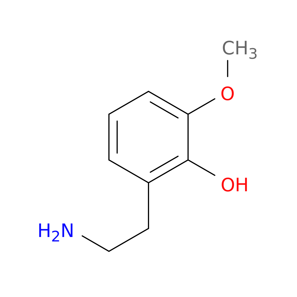 2-(2-aminoethyl)-6-methoxyphenol