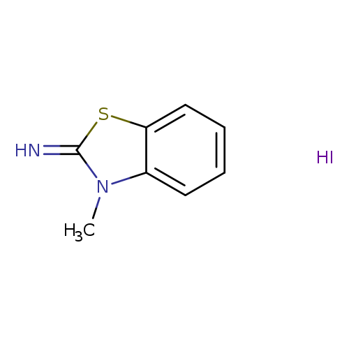 3-methyl-2,3-dihydro-1,3-benzothiazol-2-imine hydroiodide
