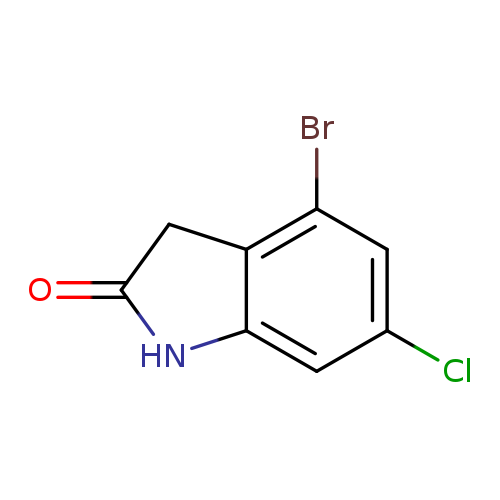 4-BROMO-6-CHLORO-1,3-DIHYDROINDOL-2-ONE