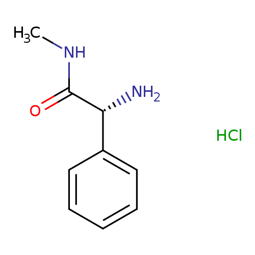 (2R)-2-amino-N-methyl-2-phenylacetamide hydrochloride