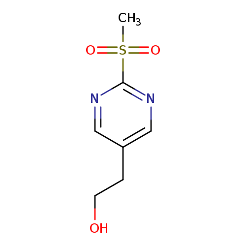 2-(2-methanesulfonylpyrimidin-5-yl)ethan-1-ol