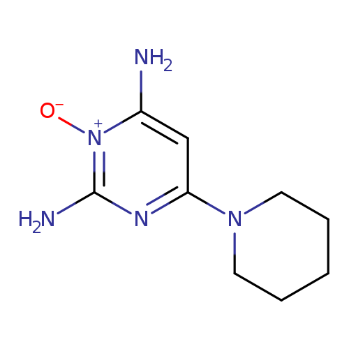 6-(1-Piperidinyl)-2,4-pyrimidinediamine-3-oxide