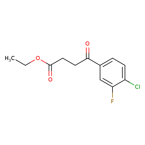 Ethyl 4-(4-Chloro-3-fluorophenyl)-4-oxobutanoate