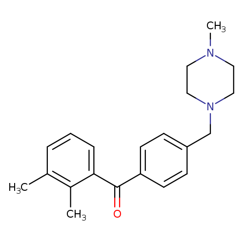 2,3-DIMETHYL-4'-(4-METHYLPIPERAZINOMETHYL) BENZOPHENONE