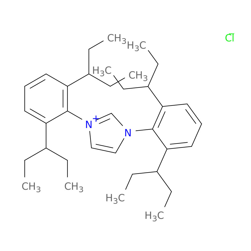 1,3-Bis(2,6-di(pentan-3-yl)phenyl)-1H-imidazol-3-ium chloride