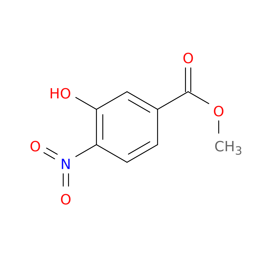 Benzoic acid, 3-hydroxy-4-nitro-, methyl ester