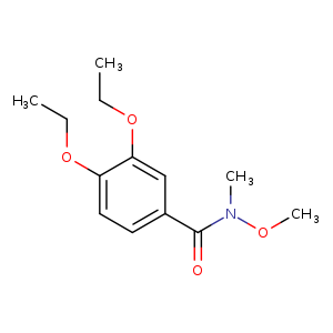 3,4-diethoxy-N-methoxy-N-methylbenzamide