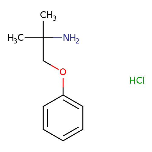 2-methyl-1-phenoxypropan-2-aminehydrochloride