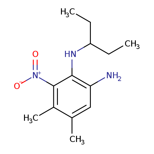 N2-(1-Ethylpropyl)-4,5-dimethyl-3-nitro-1,2-benzenediamine