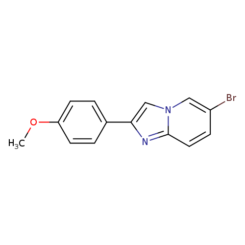6-Bromo-2-(4-methoxyphenyl)imidazo[1,2-a]pyridine