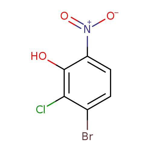 3-bromo-2-chloro-6-nitrophenol
