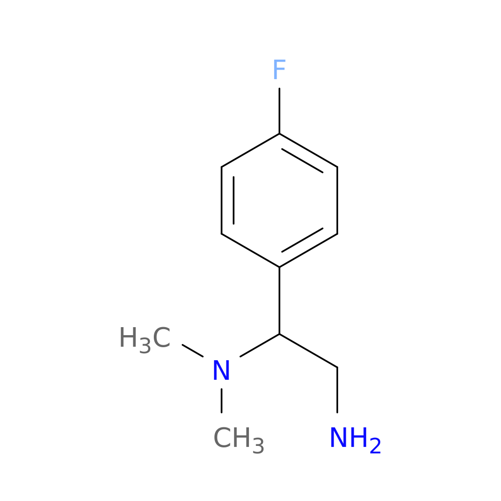 [2-Amino-1-(4-fluorophenyl)ethyl]dimethylamine
