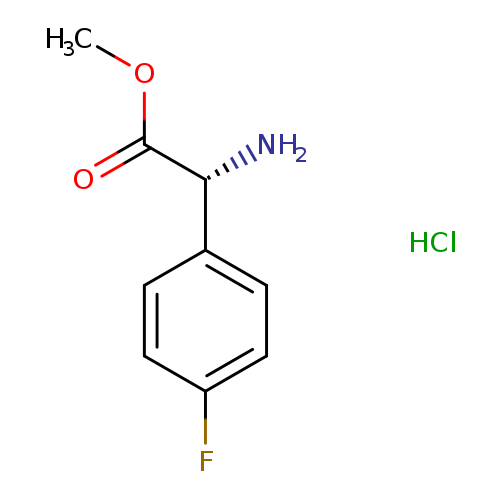 Methyl d-2-(4-fluorophenyl)glycinate hcl