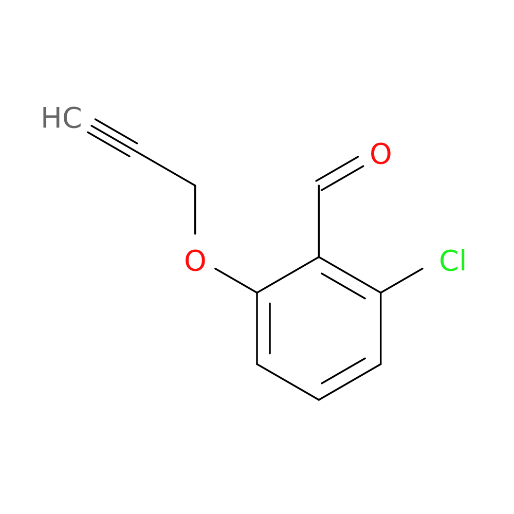 2-chloro-6-(prop-2-yn-1-yloxy)benzaldehyde
