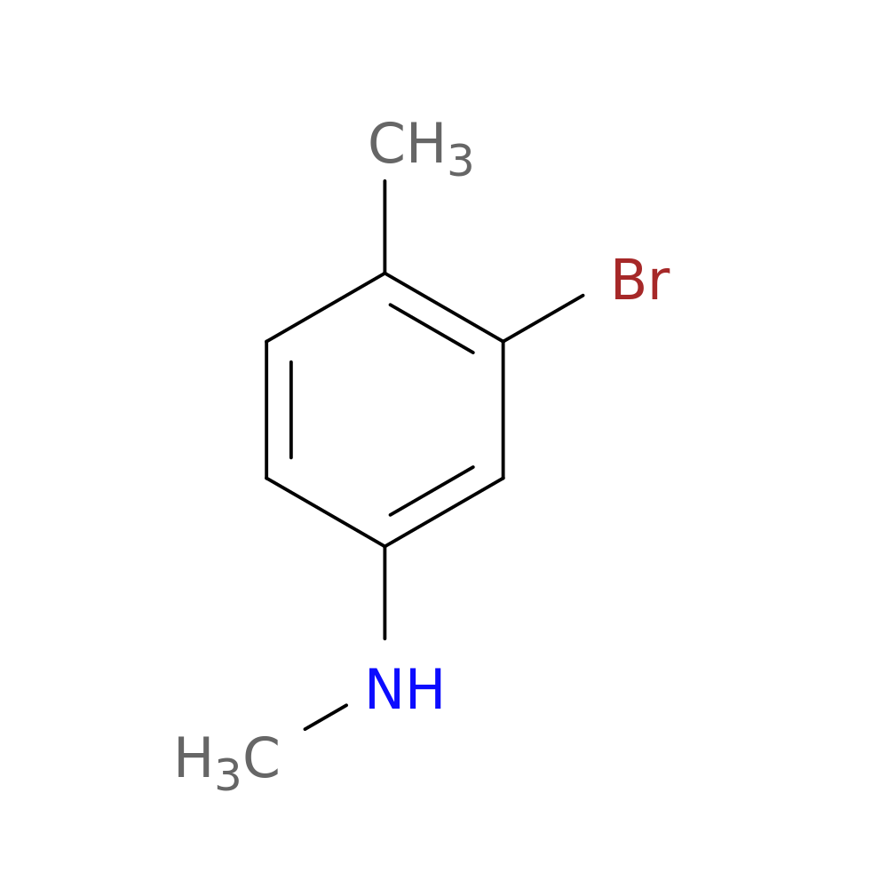 3-Bromo-n,4-dimethylaniline