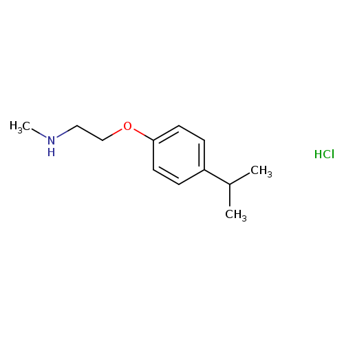 2-(4-Isopropylphenoxy)-N-methylethanamine hydrochloride