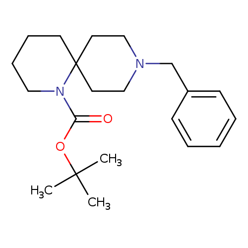 tert-butyl 9-benzyl-1,9-diazaspiro[5.5]undecane-1-carboxylate